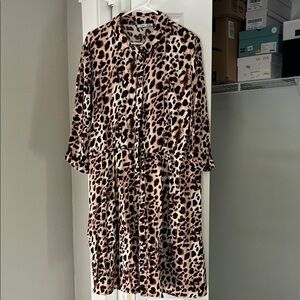 Dex Animal Print Robe